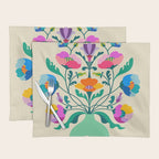 Modern Poppies Placemat Gallery Image 1
