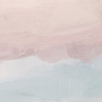Soothing Seas II - Soft Pink Blue Sunrise Horizon Ocean for Nursery II Abstract Coastal Painting Art Coffee Mug Gallery Image 2