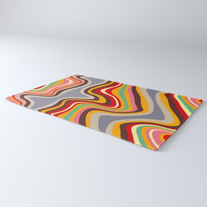 retro wave disco Rug Gallery Image 3