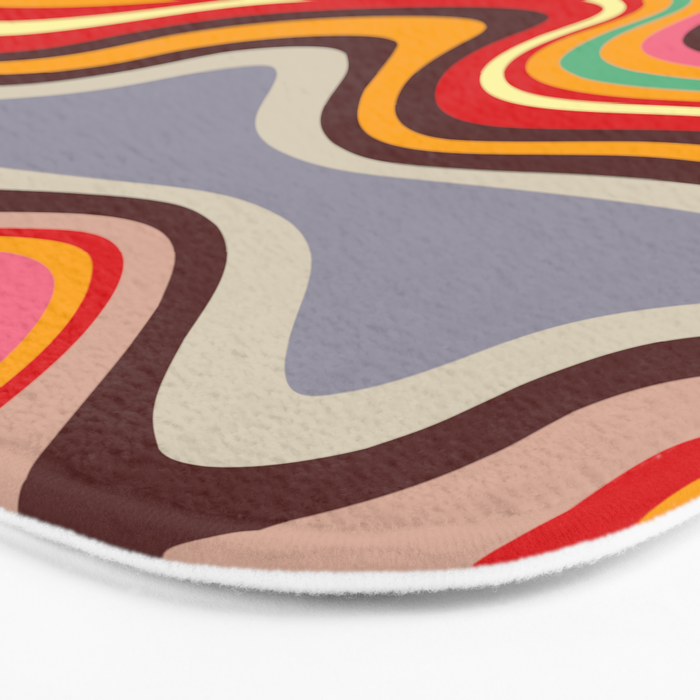 retro wave disco Bath Mat Gallery Image 3
