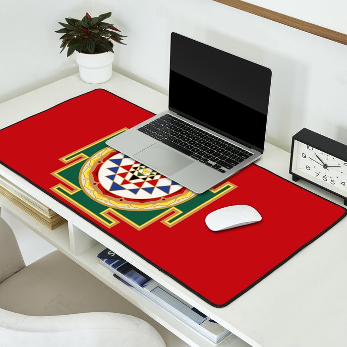 Sri Yantra colored Desk Mat Gallery Image 2