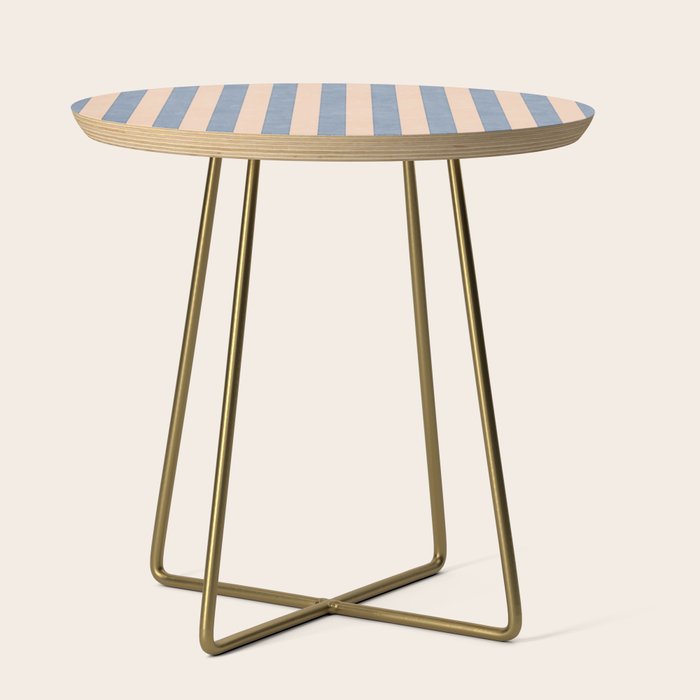 STRIPES 001 I - Stone Side Table Gallery Image 1
