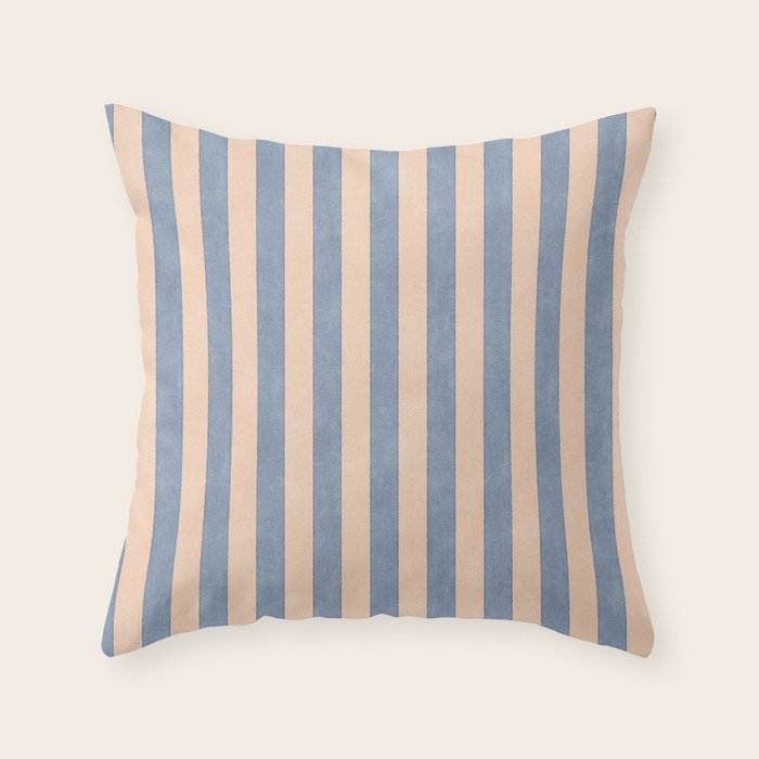STRIPES 001 I - Stone Throw Pillow Gallery Image 1