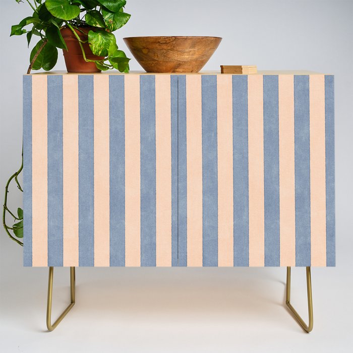 STRIPES 001 I - Stone Credenza Gallery Image 1