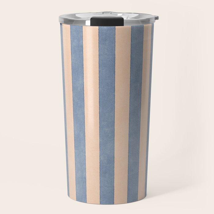 STRIPES 001 I - Stone Travel Mug Gallery Image 1