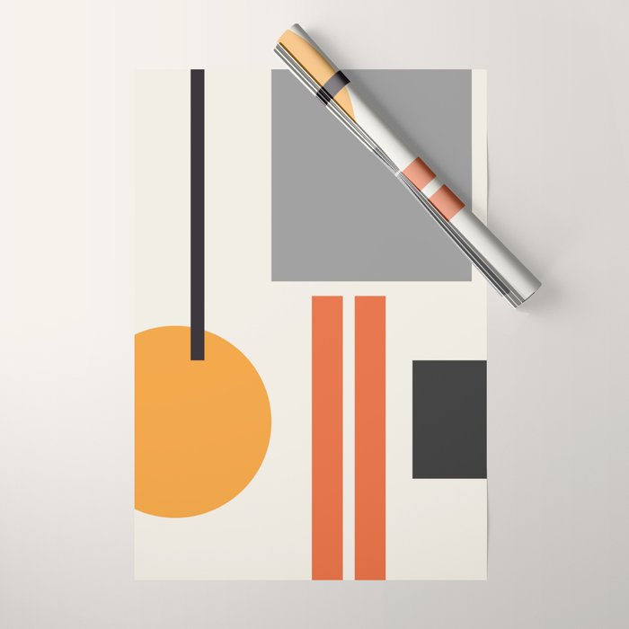 Mid Century 05 Wrapping Paper Gallery Image 1