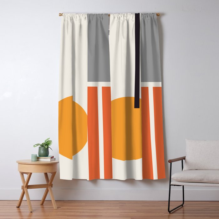 Mid Century 05 Window Curtain Gallery Image 5
