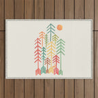 Arrow forest Outdoor Rug Gallery Image 1