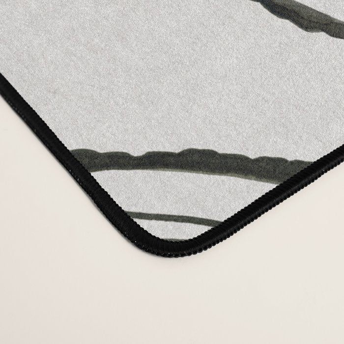 Quaking Aspen - Black Tree Rings Desk Mat Gallery Image 4