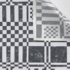 Structured Lines Grid Wall Tapestry Gallery Image 3