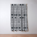Structured Lines Grid Window Curtain Gallery Image 3