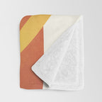 Minimal Abstract Shapes No.40 Throw Blanket Gallery Image 3