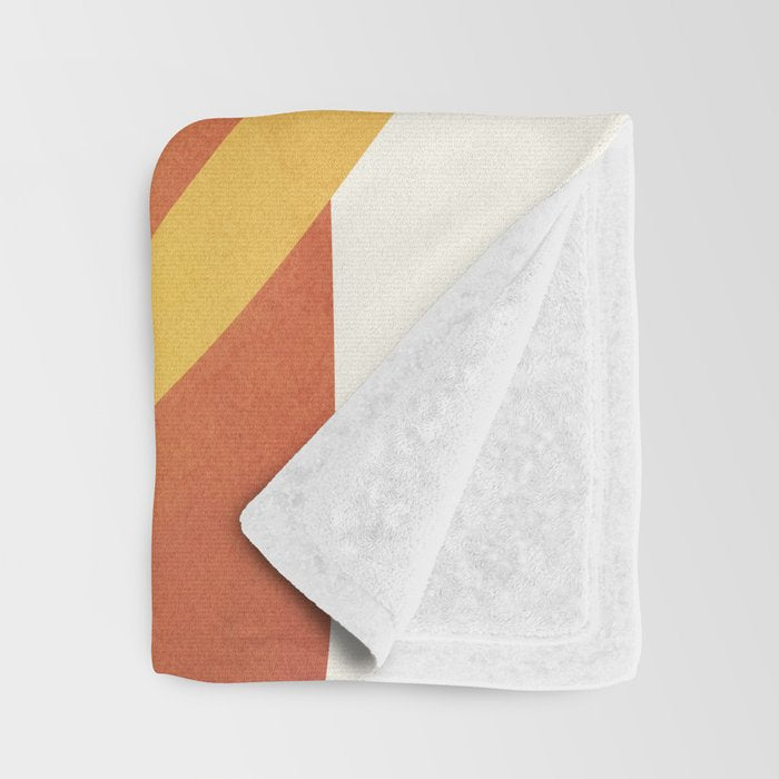 Minimal Abstract Shapes No.40 Throw Blanket Gallery Image 3