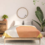 Minimal Abstract Shapes No.40 Comforter Gallery Image 3