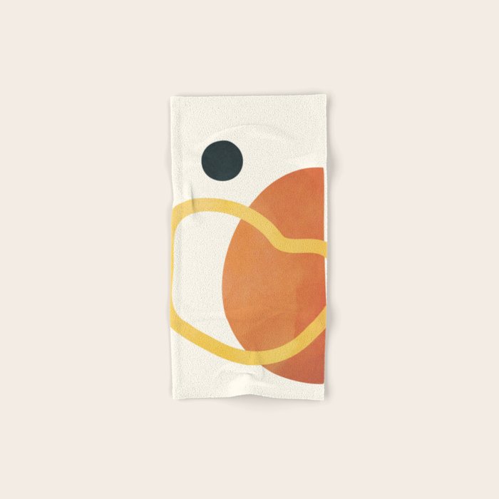Minimal Abstract Shapes No.40 Bath Towel Gallery Image 1