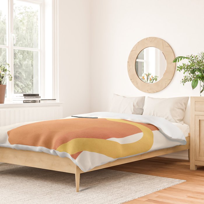 Minimal Abstract Shapes No.40 Duvet Cover Gallery Image 2