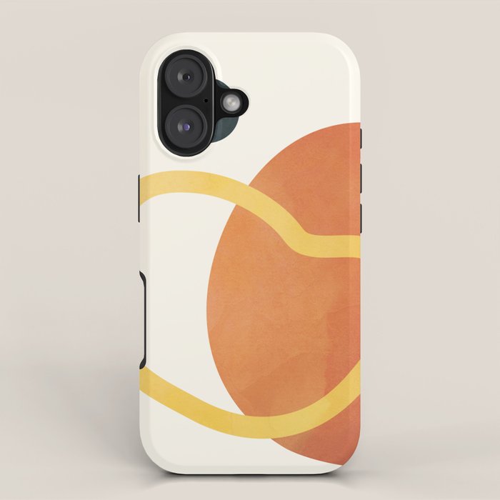 Minimal Abstract Shapes No.40 iPhone Case Gallery Image 1