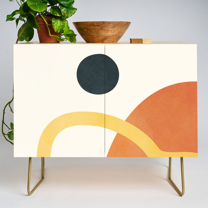 Minimal Abstract Shapes No.40 Credenza Gallery Image 1