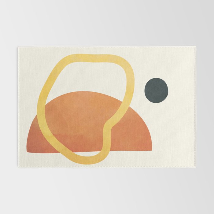 Minimal Abstract Shapes No.40 Rug Gallery Image 2
