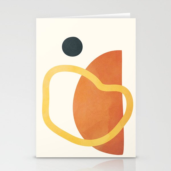 Minimal Abstract Shapes No.40 Stationery Card Gallery Image 2
