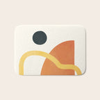 Minimal Abstract Shapes No.40 Bath Mat Gallery Image 1