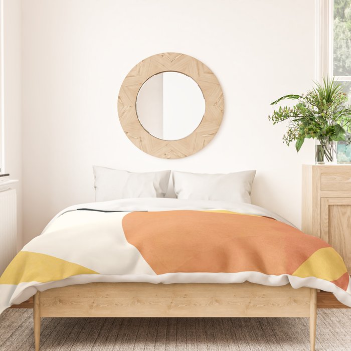 Minimal Abstract Shapes No.40 Duvet Cover Gallery Image 3