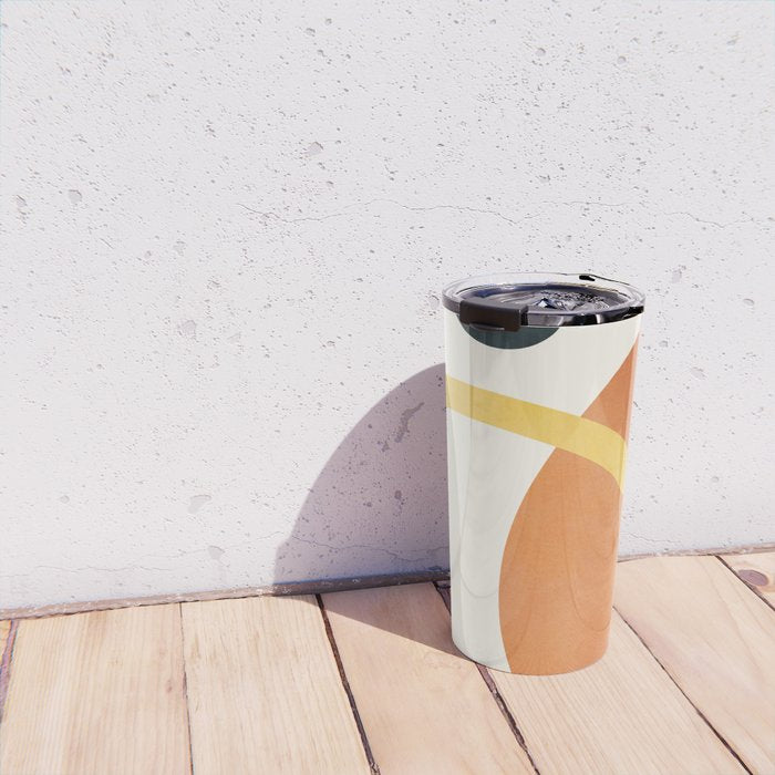 Minimal Abstract Shapes No.40 Travel Mug Gallery Image 4