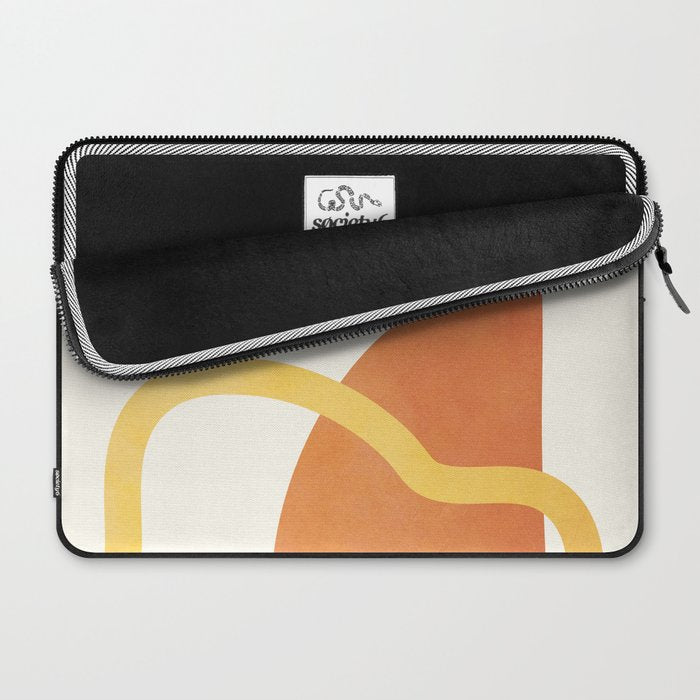 Minimal Abstract Shapes No.40 Laptop Sleeve Gallery Image 2
