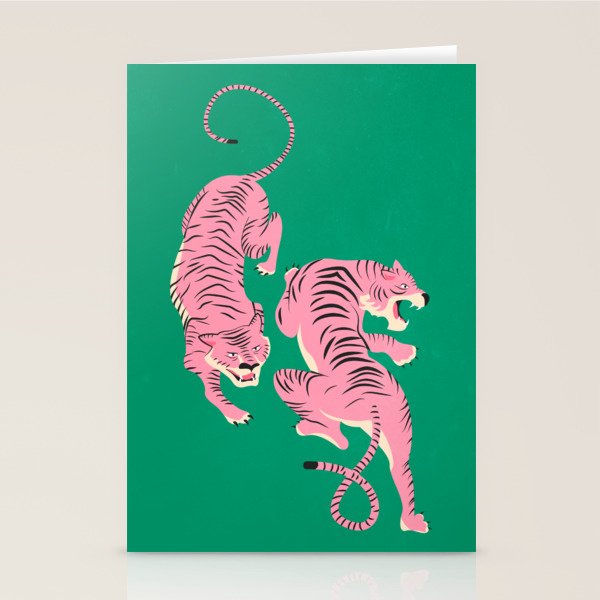 The Chase: Pink Tiger Edition Stationery Card Gallery Image 2