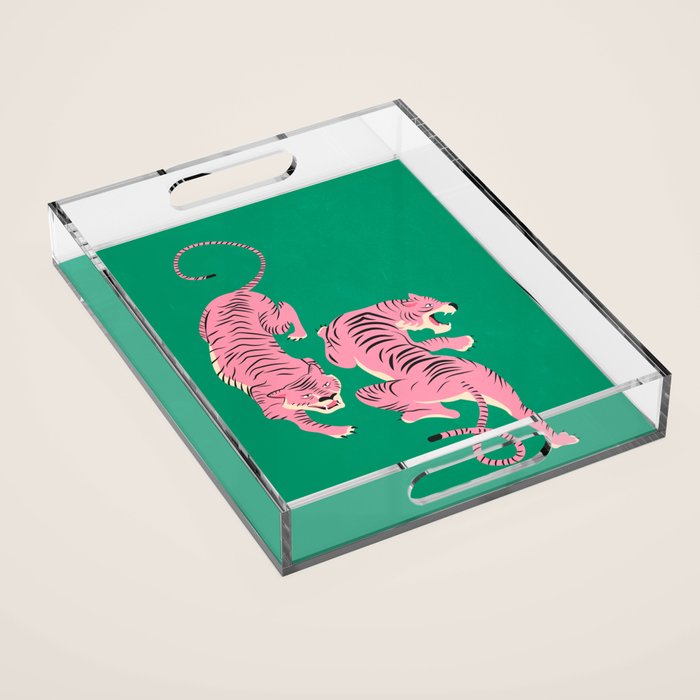 The Chase: Pink Tiger Edition Acrylic Tray Gallery Image 1