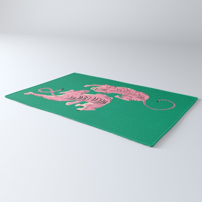 The Chase: Pink Tiger Edition Rug Gallery Image 3