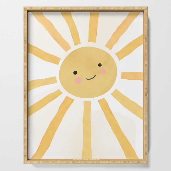 Happy Sun Serving Tray Gallery Image 1