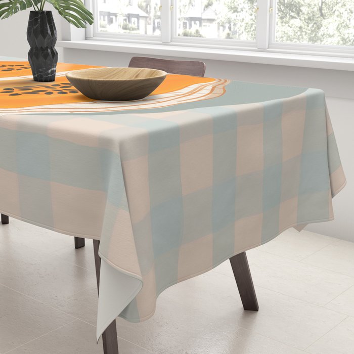 Papaya Afternoon Tablecloth Gallery Image 3