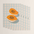 Papaya Afternoon Wrapping Paper Gallery Image 3