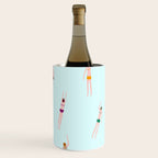 Swimmers in the pool Wine Chiller Gallery Image 1