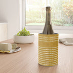 Spotted, African Pattern in Yellow Wine Chiller Gallery Image 4