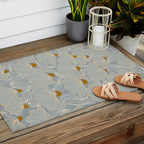 calming essentials Natural flow meadow misty Outdoor Rug Gallery Image 2