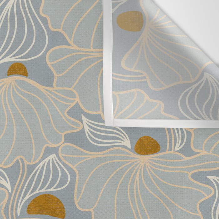 calming essentials Natural flow meadow misty Wall Tapestry Gallery Image 3