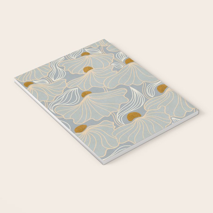 calming essentials Natural flow meadow misty Notebook Gallery Image 3