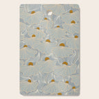 calming essentials Natural flow meadow misty Cutting Board Gallery Image 1