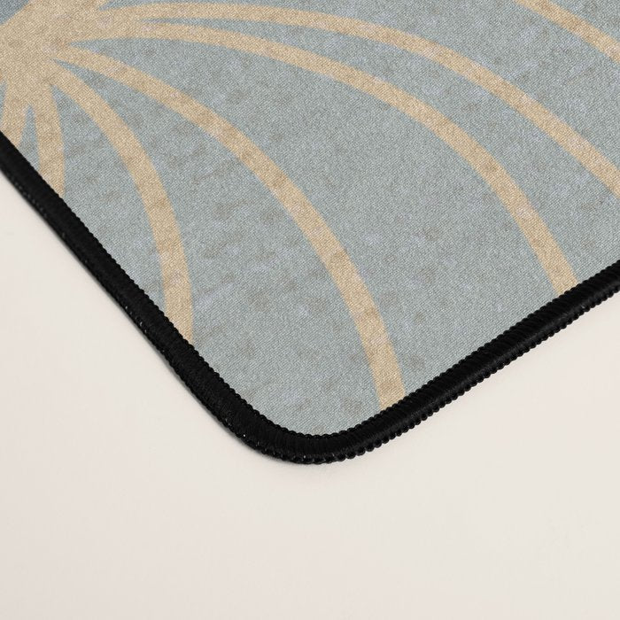 calming essentials Natural flow meadow misty Desk Mat Gallery Image 4