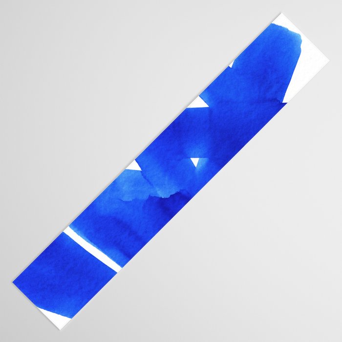 Superwatercolor Blue Table Runner Gallery Image 3
