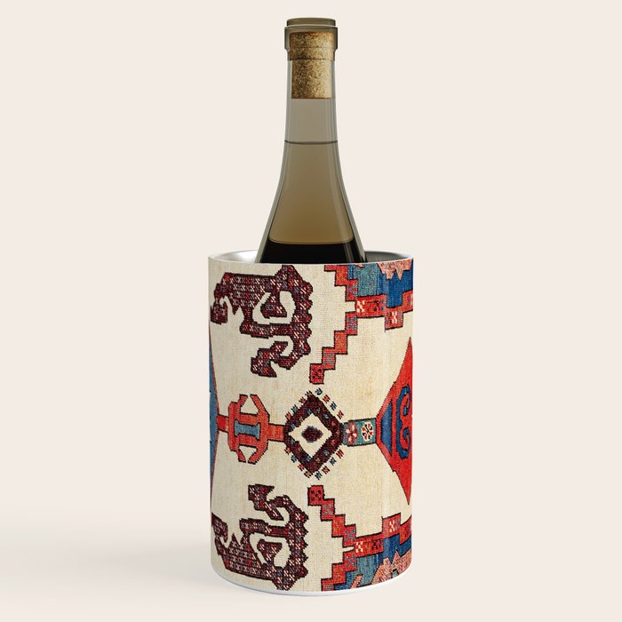 Bakhshaish Azerbaijan Northwest Persian Rug Print Wine Chiller Gallery Image 3