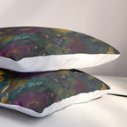 Before Midnight Blue Hour Vintage Flowers Garden Pillow Sham Gallery Image 3