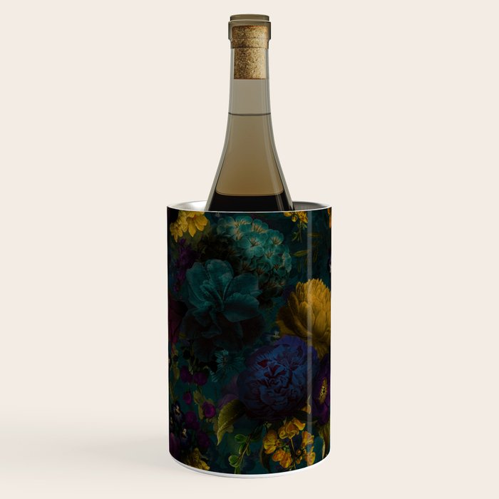 Before Midnight Blue Hour Vintage Flowers Garden Wine Chiller Gallery Image 1