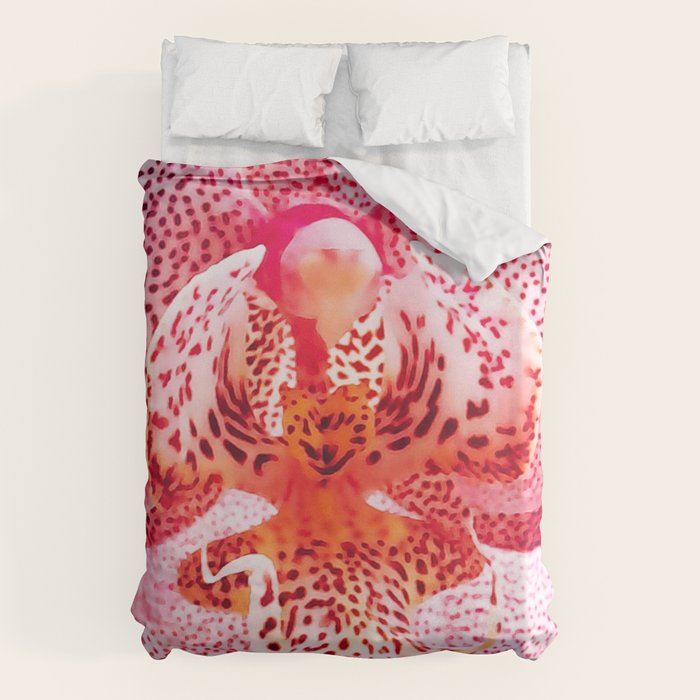 Close up Orchid 37 Duvet Cover Gallery Image 6