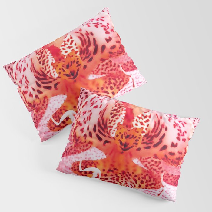 Close up Orchid 37 Pillow Sham Gallery Image 1