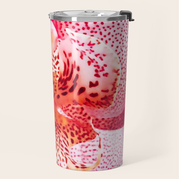 Close up Orchid 37 Travel Mug Gallery Image 2