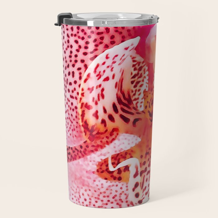 Close up Orchid 37 Travel Mug Gallery Image 3