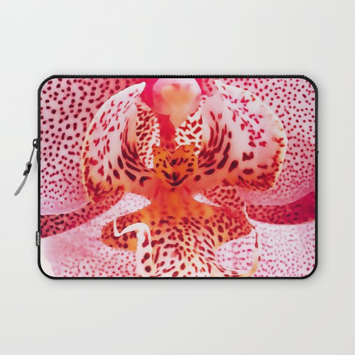 Close up Orchid 37 Laptop Sleeve Gallery Image 1